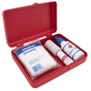 BOTIQUIN CAJA PLASTICA 4 PRODUCTOS